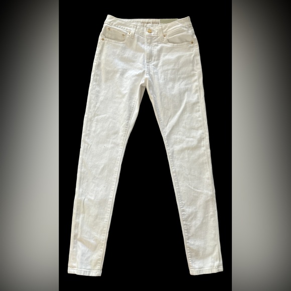 NWT Michael Kors white skinny jeans - Picture 8 of 10